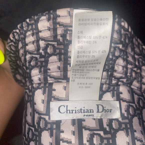 Christian Dior monogram bucket hat in perfect condition